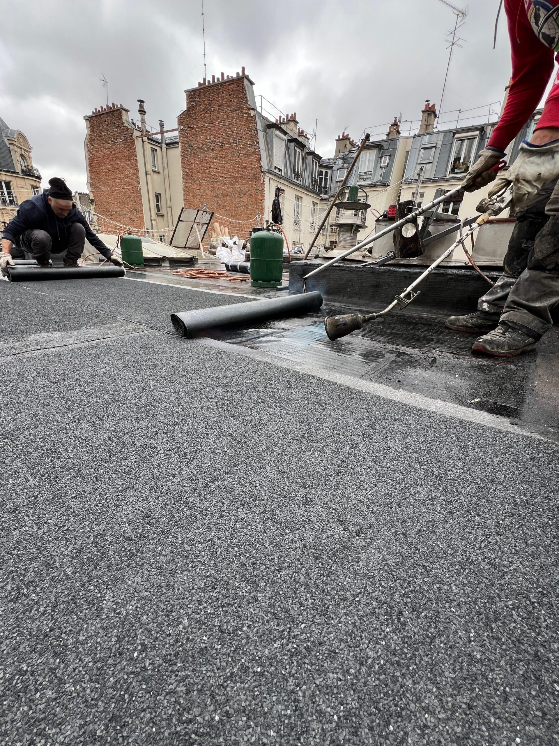 étanchéité toit terrasse Paris